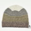 multicolor stripe knitted infinity scarf beanie glove 3pcs set - Image 4